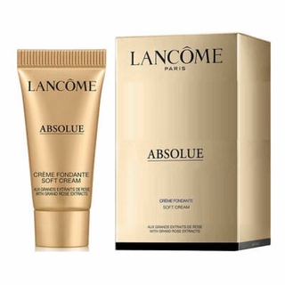 ✅ ครีมฟื้นฟูผิวดุจผิวกำเนิดใหม่ Lancome Absolue Soft Cream 5 ML  ของแท้💯%