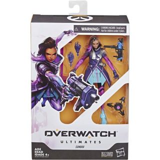 Hasbro Overwatch Ultimates Series Sombra 6" Collectible Action Figure