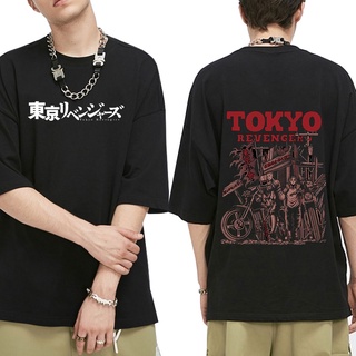 【Hot】เสื้อยืดแขนสั้น พิมพ์ลายการ์ตูนอนิเมะ Tokyo Revengers Sano Manjiro แฟชั่นฤดูร้อน สไตล์สตรีท สําหรับผู้ชาย