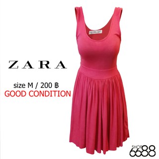 ชุดเดรส Zara สีชมพูน่ารัก!