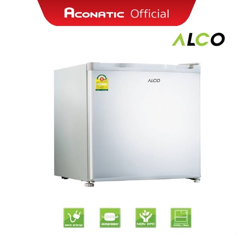 Alco ตู้เย็นมินิบาร์ รุ่น An-Fr468 ขนาด 1.7 คิว ความจุ 46.8 ลิตร -  Aconatic.Official - Thaipick