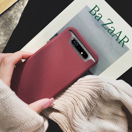 เคสโทรศัพท์มือถื ชนิด TPU แบบนิ่ม ผิวด้าน เนื้อทราย กันกระแทก สำหรับ Samsung Galaxy A80