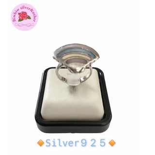 แหวนเงินแท้925 ประดับมุก(Mother of pearl sterling silver ring)