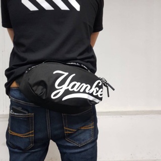 กระเป๋า MLB NY Yankees Waist Bag รับประกันของแท้ 100% Made In USA.