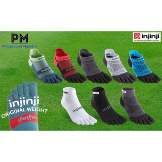 พร้อมส่ง!!! ถุงเท้าวิ่ง TOE SOCKS 5 นิ้ว Injinji Original Weight Noshow ของแท้ 100%