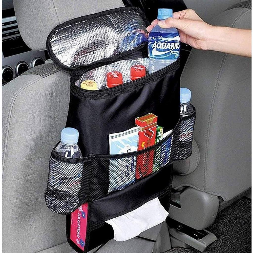 Car Seat Back Organizer Multi-Pocket Travel Storage Bag (ความร้อน-Preservation)AK-002