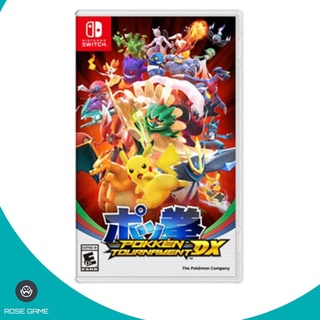 สินค้ามือ1 NSW Pokken Tournament DX (US-ASIA) english Nintendo switch game นินเทนโด้ สวิตช์ แผ่นเกม