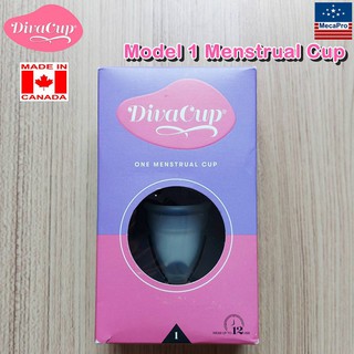 DivaCup® Model 1 Menstrual Cup ถ้วยประจำเดือน สำหรับประจำเดือนมาปานกลาง