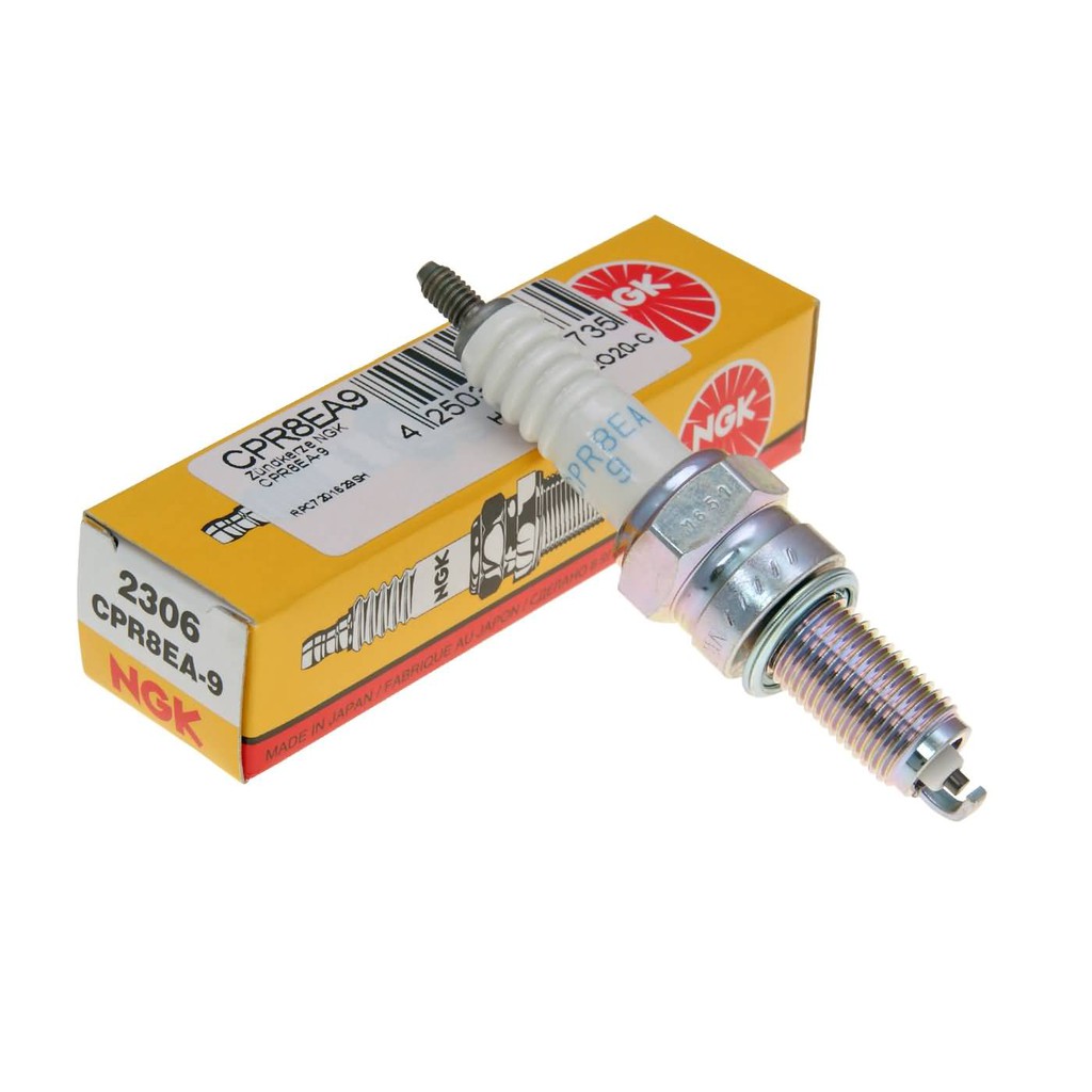 หัวเทียน NGK CPR8EA-9 ใส่ Aerox Tricity Spark135 Nmax Zoomer CBR400-500 (1หัว)

<p>“><center></p>
<h4></h4>
<p><p><font color=