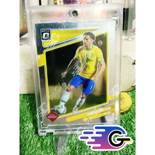 การ์ดนักฟุตบอล  2021-22 Panini Donruss Soccer Road To Qatar optic #19 marquinhos (มุมไม่สวย)