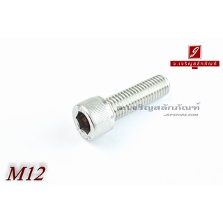 น็อตหัวจมสแตนเลส M12x40