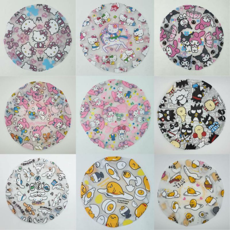 พร้อมส่งในไทย⭐️หมวกอาบน้ำ หมวกคลุมผม ยางพารา เกรดคุณภาพ