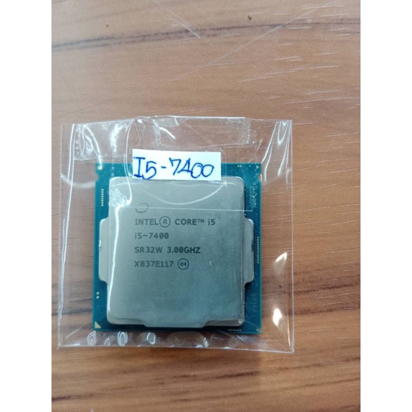 Core  I5-7400
3.0  GHz Socket 1151