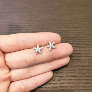 Galaroom Jewelry รุ่น Starfish Diamond Studs