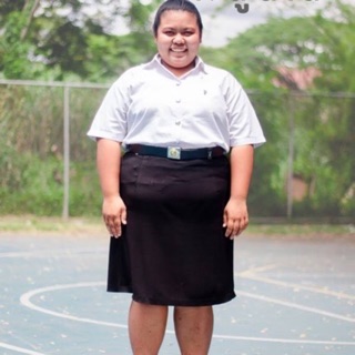 กระโปรงทรงเอ ไซค์ใหญ่