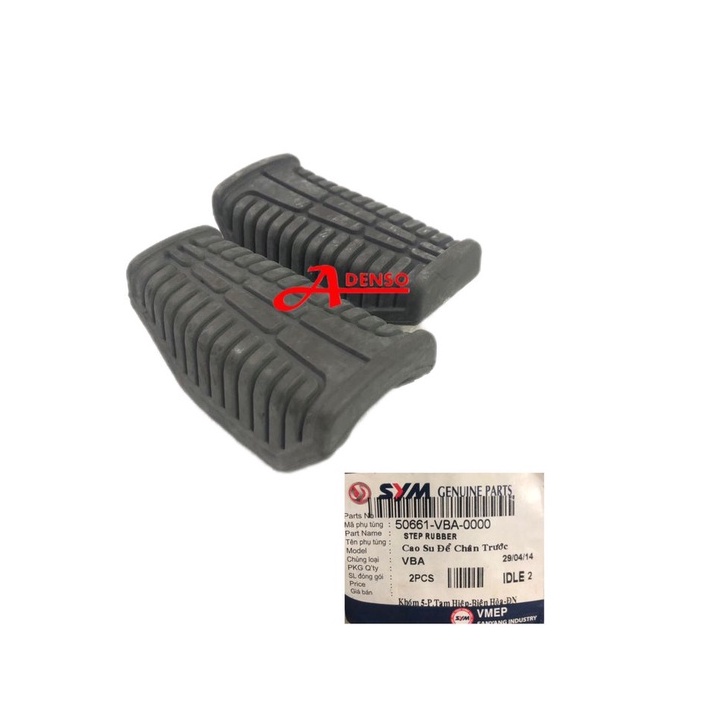 VF3i STEP RUBBER 1SET=2PC FRONT 50661-VBA-0000