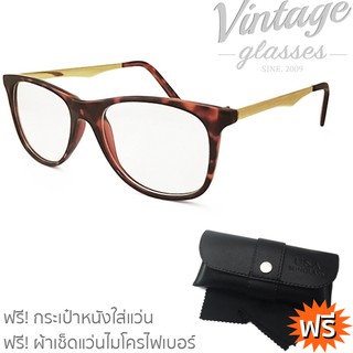 Vintage Glasses กรอบแว่นตา รุ่น WFG-1T10 - Havana