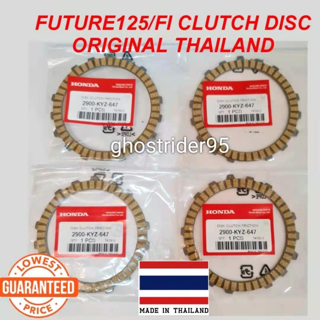 FUTURE125 / FI CLUTCH DISC อัตโนมัติคลัทช์ DISC HONDA YTZ5S YTZ6V YB5L 6300 6201 6301 6203 RCB RKM R