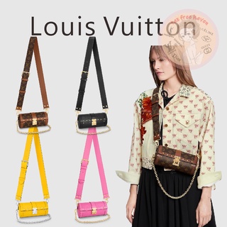 Shopee ลดกระหน่ำ🔥ของแท้100%🎁Louis Vuitton Brand New กระเป๋าสะพายข้าง PAPILLON