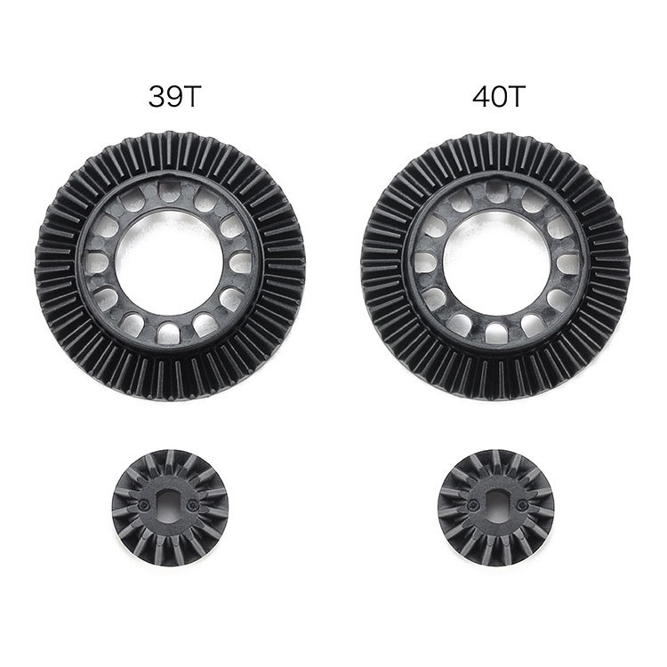 TAMIYA 51704 RING GEAR SET (39T, 40T) for XV-02/TT-02 DIRECT COUPLING