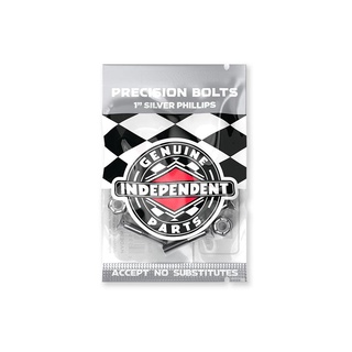 Inderpendent Precision Bolts  Phillips 1" Silver