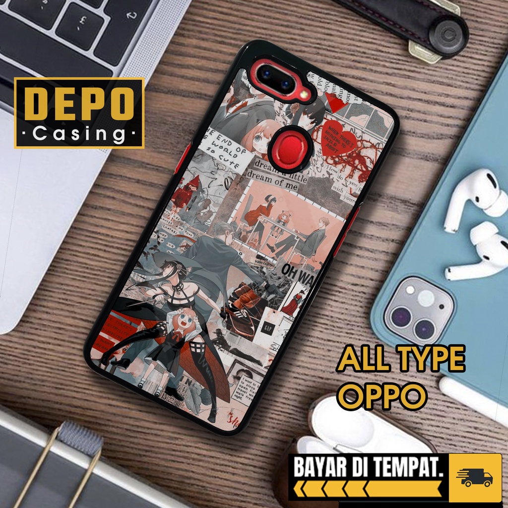 HP Oppo A5S A7 A11K A12 Case A5S A7 A11K A12 Premium Glossy Depo Casing [SPXF] Aesthetic Phone Case 