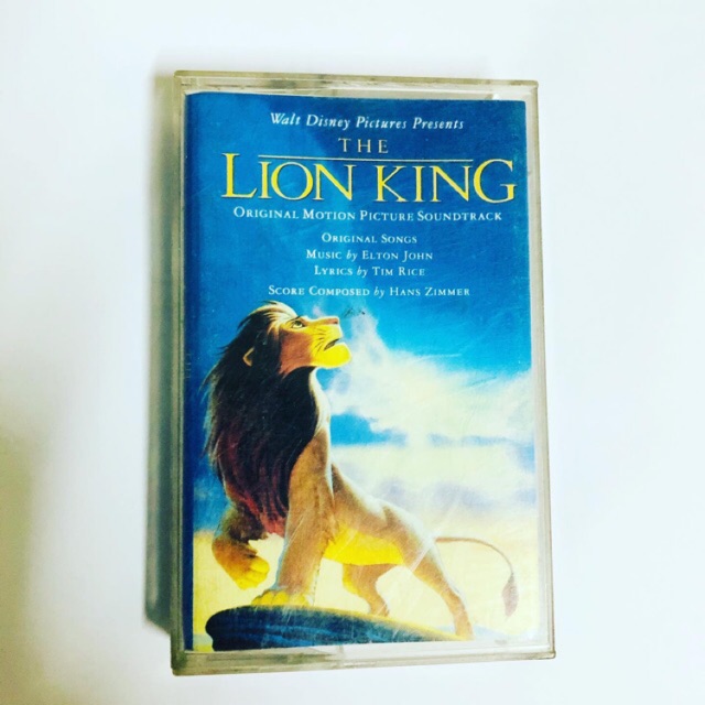 เทปเพลงThe x venture/Lion king/Jr voy