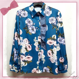 🎀เสื้อเชิ้ตแขนยาว งานป้าย อก 42 ของใหม่💯🎀