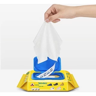 Sneaker wipes ผ้าเช็ดทำความสะอาดรองเท้า