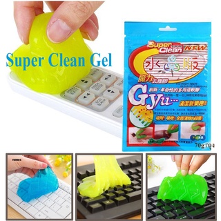 เจลทำความสะอาดอเนกประสงค์ super clean gel เจลทำความสะอาดคีย์บอร์ด เจลทําความสะอาด เจลดูดฝุ่น เจลกำจัดฝุ่น