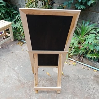 กระดานไม้สูง 100-120cm กระดานเมนู กระดานดำ