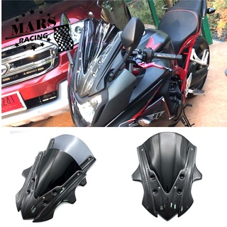 อุปกรณ์เสริมรถจักรยานยนต์กระจกบังลม VIsor กระจกบังลมสำหรับ HONDA CBR650F 2014 2015 2016 2017 CBR-650F 2014-2018 CBR 650 F honda cbr650f cbr 650f 14-18