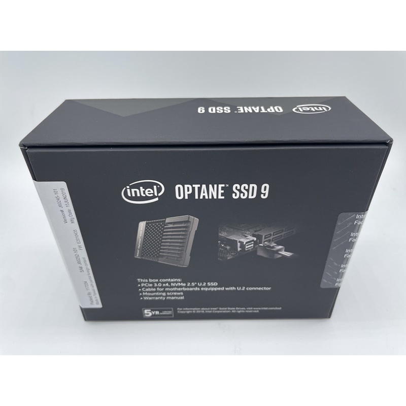 สายไฟ Intel Aoten Ssd U.2 Nvme Optane 905P 1.5T U.2
