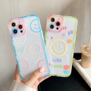 เคสโทรศัพท์มือถือแบบนิ่ม กันรอยเลนส์กล้อง ลายดอกไม้หน้ายิ้ม สําหรับ OPPO A77 A76 A36 A94 A93 A74 A95 A54 A53 A33 A52 A92 A31 A16 A15 A15S A5 A9 2020 A7 A5S A3S Reno 5F 4F 7 6 5 4 4G 5G