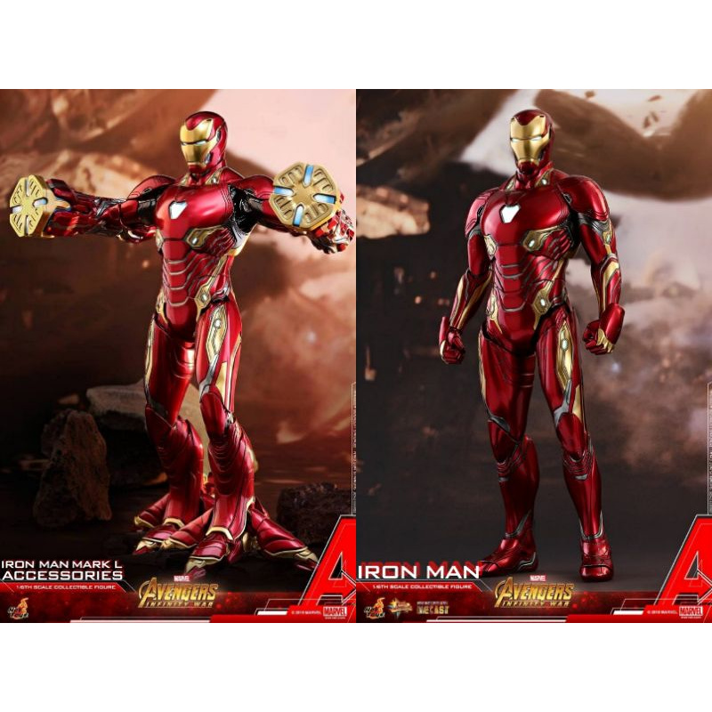 HOT TOYS MMS 473 D23 AVENGERS : INFINITY WAR – IRON MAN &amp; Iron Man Mark L Accessories Special Edition ไอรอนแมน