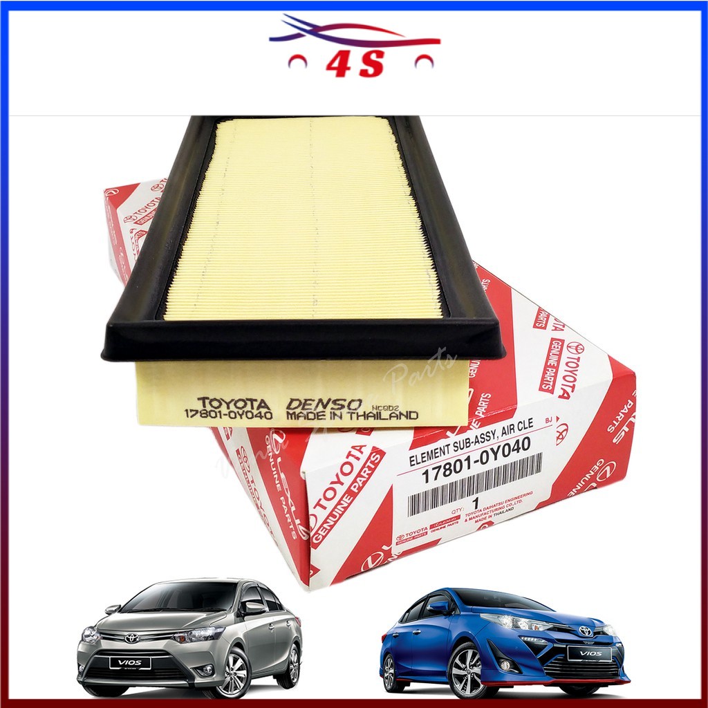 กรองแอร์ Toyota สําหรับ Vios NCP150 & NSP151 3rd Gen - 17801-0Y040