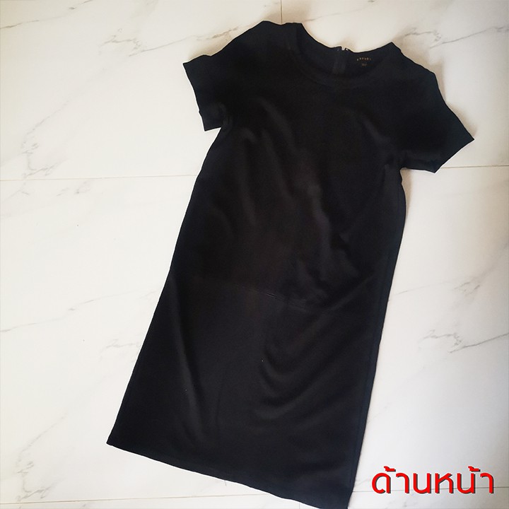 [BRAND] ESPADA มือสอง เดรสกระโปรงสีดำทั้งตัว สาวมั่นที่ชอบโทนสีเข้ม เซ็กซี่แบบมีคลาส ใช้ทำงานหรืออกง
