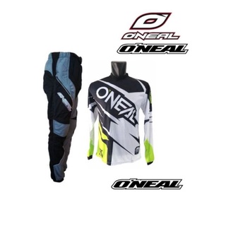ชุดสูท Oneal White Fluo trail