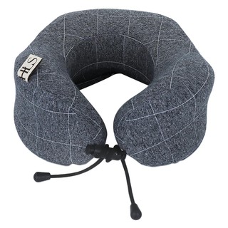 หมอนรองคอ H&amp;L STYLE SQUARELY สีเทา เบาะสุขภาพ NECK PILLOW H&amp;L STYLE SQUARELY GRAY