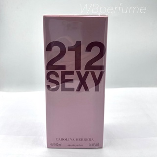 น้ำหอม แท้100% Carolina Herrera 212 Sexy for Women EDP 100 ml.