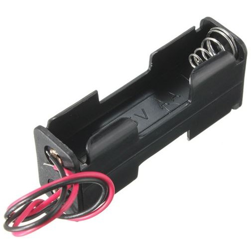ลังถ่าน รังถ่าน กระบะถ่าน ที่ใส่ถ่าน รางถ่าน ใส่ถ่าน AA จำนวน 2 ก้อน ( Battery Holder Case for 2 pcs