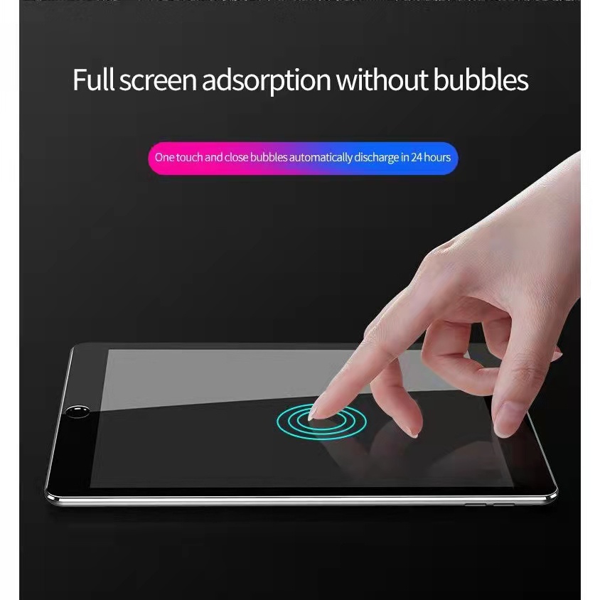 ฟิล์มกระจกนิรภัย แบบใส เต็มจอ For i--P-ad 10.2 Gen9/8/7/6/5 i--p-ad mini1-5  Air4 /3/2/1 ฟิล์มป้องกัน gen10 Air 11 2024 - รูปที่ 3
