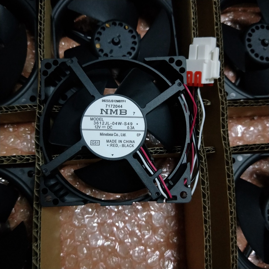 เหมาะสําหรับพัดลมตู้เย็น Samsung NMB-MAT รุ่น 3612JL-04W-S49 12V 0.3A