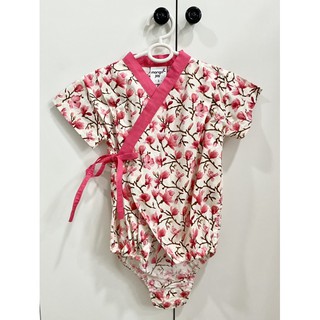 ชุดเด็กกิโมโน ลาย ซากุระ ยี่ห้อ mango joy size S 6M -12 M