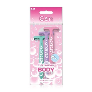 Kai  Kai Can Bubble T Razor [3pcs] มีดโกนขน จากไค