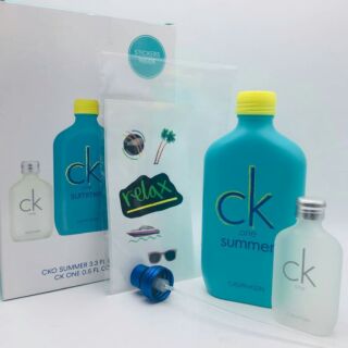 ใหม่ล่าสุด 2020 Set Ck One Summer 2020 EDT 100 ml. + Ck One 15 ml.