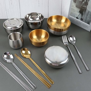 KITCHENWARE_NUMBER1 ถ้วยข้าวเกาหลีพร้อมฝาปิด (รวมงานทานอาหารเกาหลีไว้ที่นี้2)