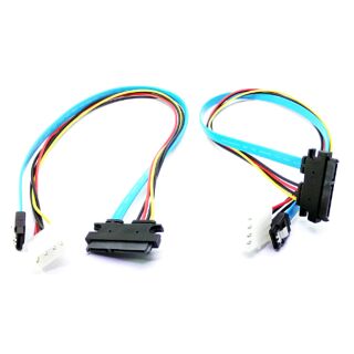 SATA 3.0 + MOLEX CABLE (50cm) 1เส้น