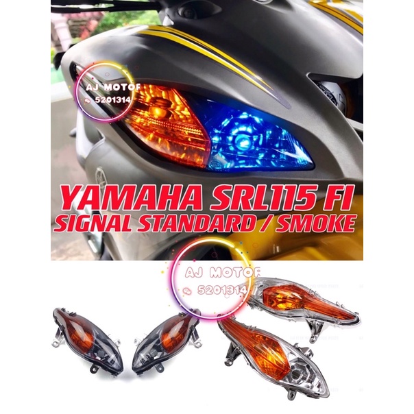 YAMAHA SRL115 FI 115FI เข้าสู่ระบบแสงมาตรฐาน / SMOKE TINTED LAGENDA ซ็อกเก็ต LAGINA หลอดไฟ LED MENTO