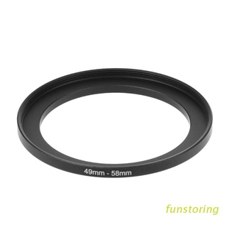 FUN 49mm To 58mm Metal Step Up Rings Lens Adapter Filter Camera Tool Accessories New